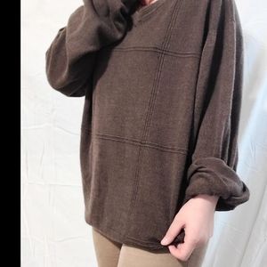 Dad Sweater In Brown